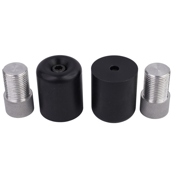 biketek Biketek bar-end sliders black stp yamaha yzf-r6 98>